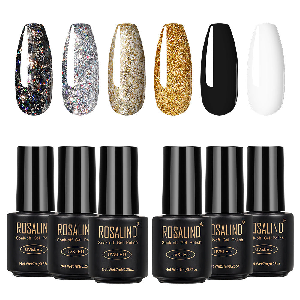 Fine nail polish 6 bottles Fine nail polish 6 bottles